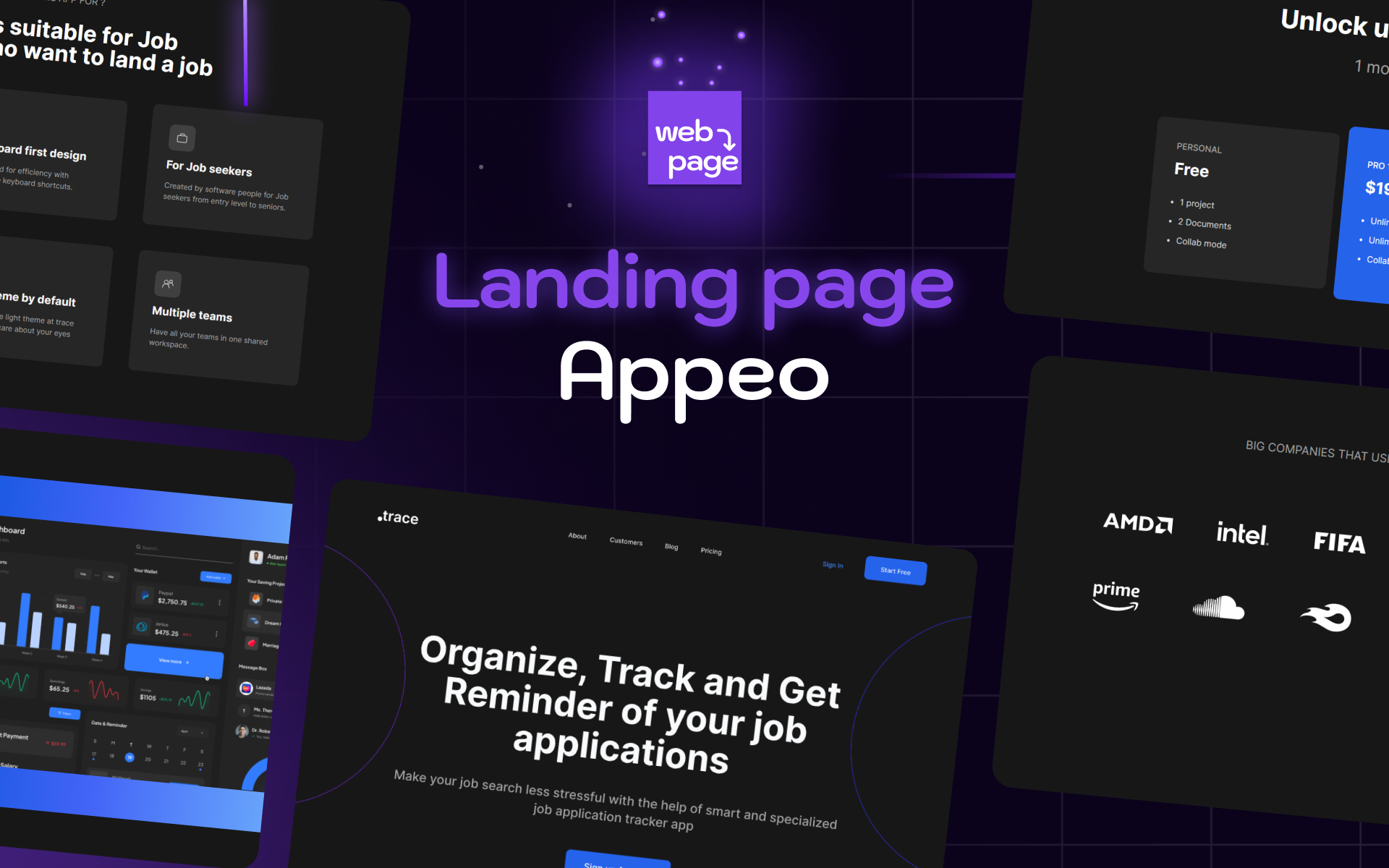 Appeo Landing page